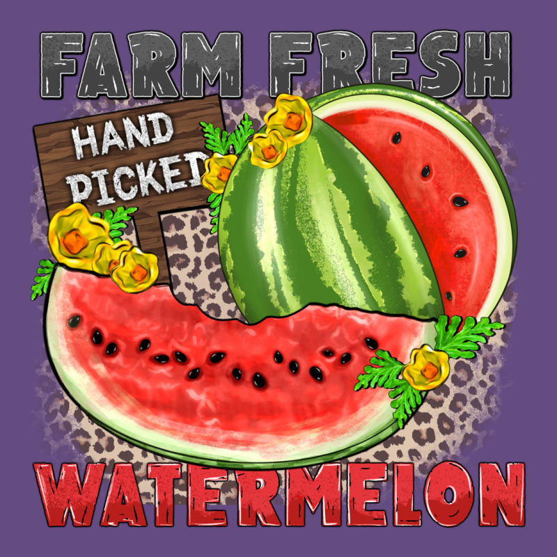 Farm Fresh Watermelon Vintage Hoodie by Zillion Design Studio | Teevron