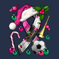 Pink Christmas Breast Cancer Ribbon Soccer Premium Hoodie | Teevron