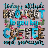 Today's Attitude Brought To You By Coffee And Sarc Vintage Tee | Teevron
