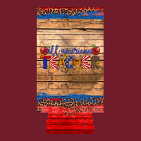 All American Teacher 12 Oz Slim Can Cooler Zipper Hoodie | Teevron