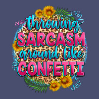 Throwing Sarcasm Around Like Confetti Vintage Tee | Teevron