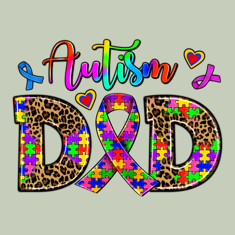 Rainbow Colors Autism Dad Long Sleeve Tee by AdoDesignShop | Teevron