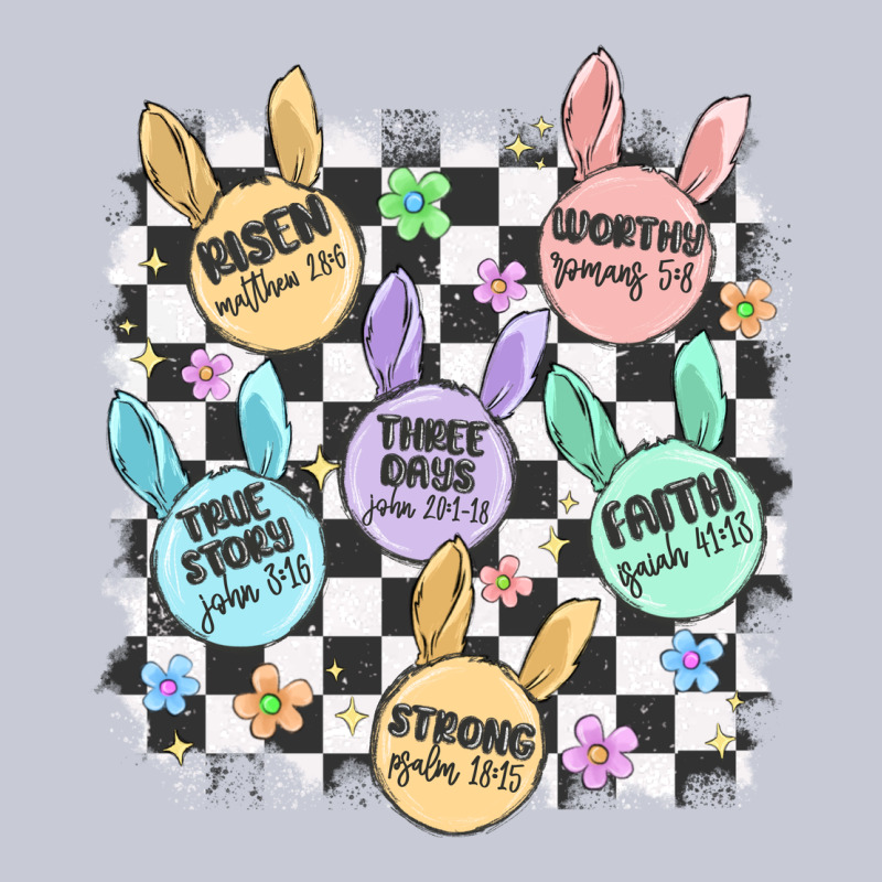 Easter Bunny Candy Heavyweight Hoodie by MaliasSmallBusiness | Teevron