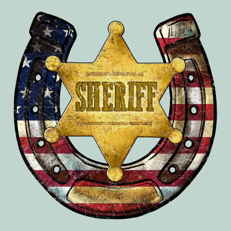 Sheriff American Flag Zipper Hoodie by JahusDesignShop | Teevron