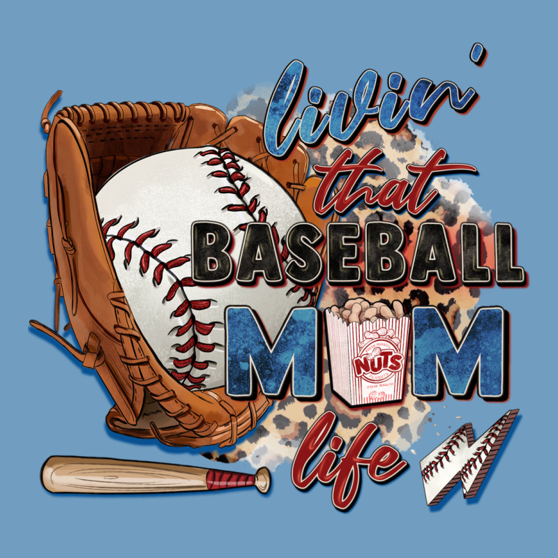 Livin' That Baseball Mom Life Urban Heavy Tee by Zillion Design Studio | Teevron