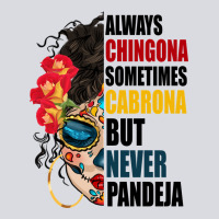 Always Chingona Sugar Skull Zipper Hoodie | Teevron