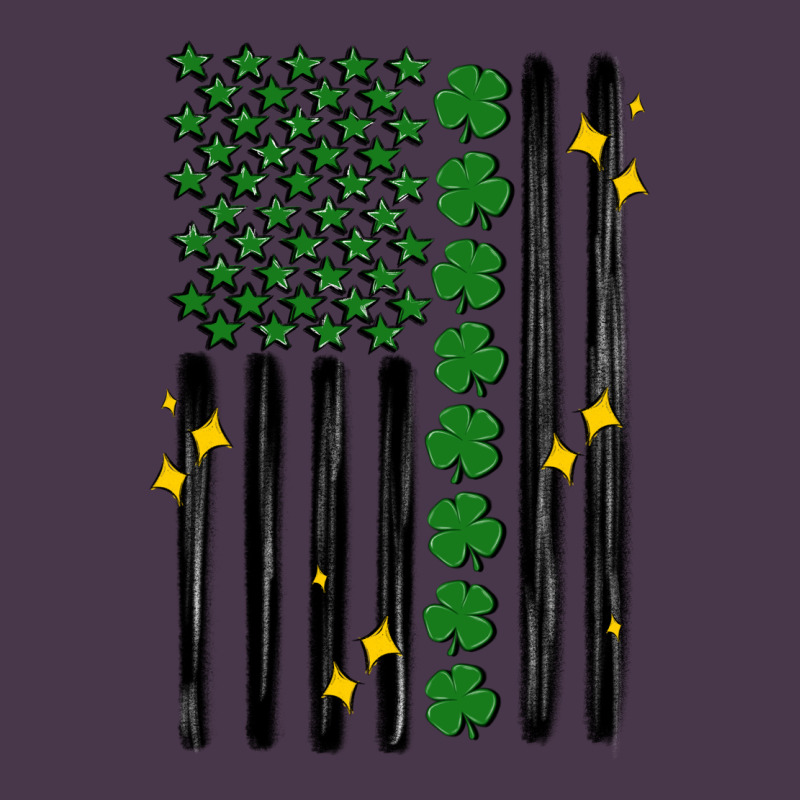 Shamrock Usa Flag Heavyweight Hoodie by MaliasSmallBusiness | Teevron