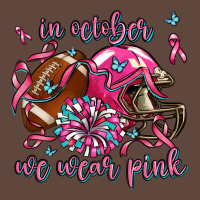 In October We Wear Pink Football Classic Tee | Teevron