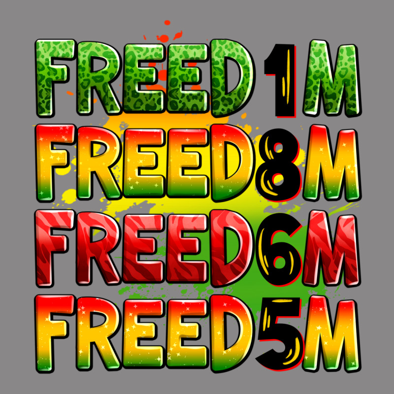 Freedom Freedom Freedom Freedom 1865 Vintage Tee by Zillion Design Studio | Teevron