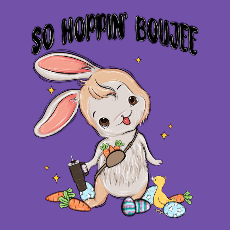 So Hoppin Boujee Easter Bunny  Belt Bag Ins Premium Sweatshirt by MaliasSmallBusiness | Teevron