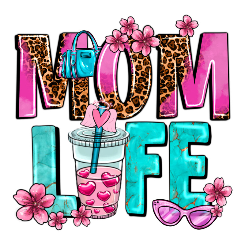 Mom Life Ladies Tee by AdoDesignShop | Teevron
