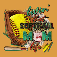 Livin' That Softball Mom Life Urban Heavy Tee | Teevron