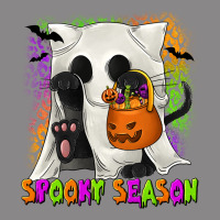Spooky Season Ghost Cat Vintage Tee | Teevron