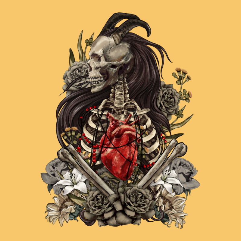 Floral Skeleton Vintage Hoodie by RanaPortraitStore | Teevron