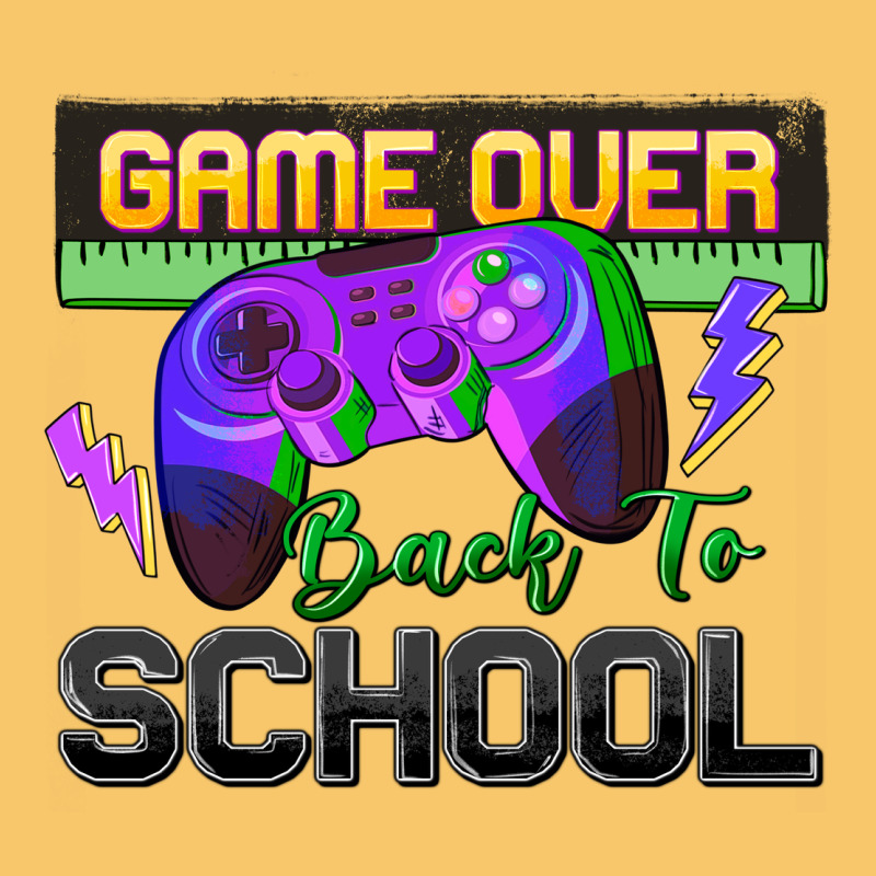 Game Over Back To School Vintage Hoodie by Zillion Design Studio | Teevron