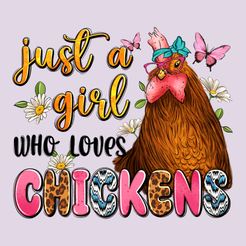 Just A Girl Who Loves Chickens Classic Tee by JahusDesignShop | Teevron