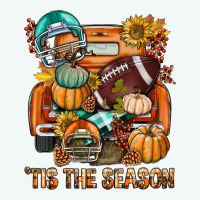 Tis The Season Fall Football Truck Premium Hoodie | Teevron
