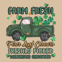 Farm Fresh Four Leaf Clovers Heavyweight Hoodie | Teevron
