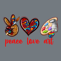 Peace Love Art Heavyweight Sweatshirt | Teevron
