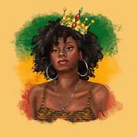 Black Queen With Juneteenth Flag Vintage Hoodie | Teevron