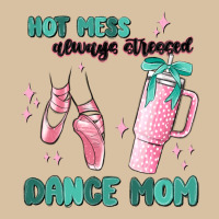 Mess Always Stressed Dance Mom Heavyweight Hoodie | Teevron