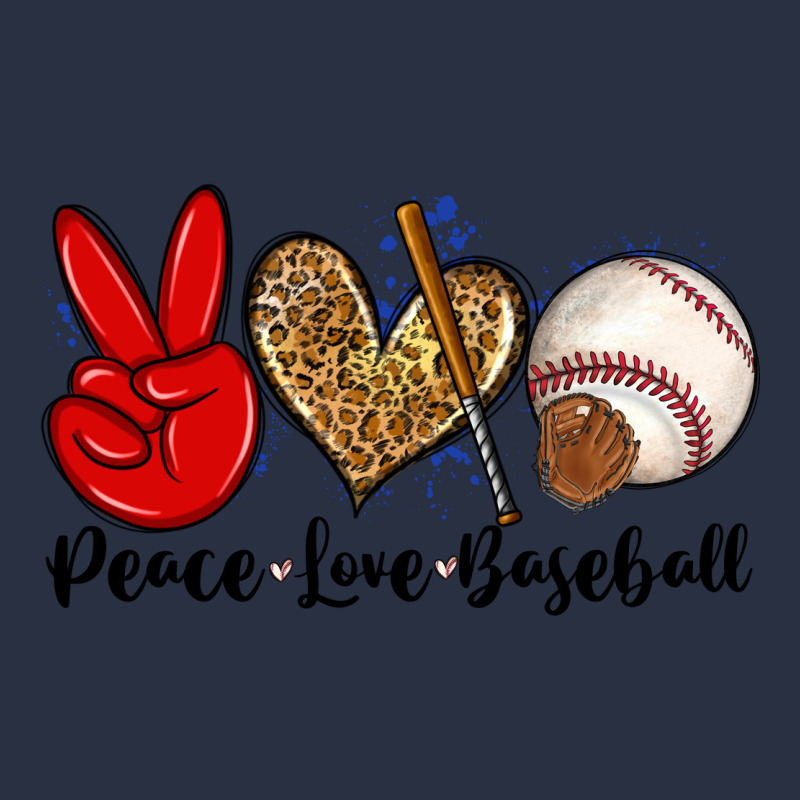 Peace Love Baseball Heavyweight Sweatshirt by Zillion Design Studio | Teevron