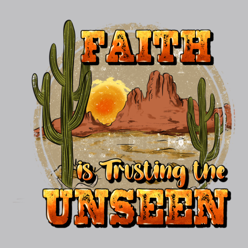 Faith Is Trusting The Unseen Long Sleeve Tee by JahusDesignShop | Teevron