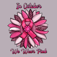 In October We Wear Pink Sunflower Vintage Tee | Teevron