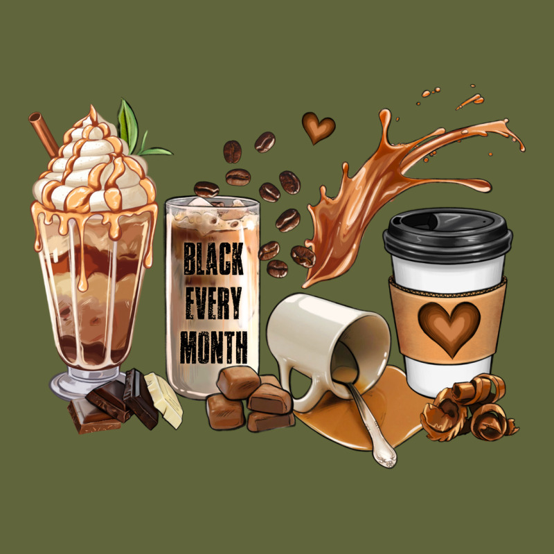 Black Every Month Melanin Coffee Cups Classic Tee by JahusDesignShop | Teevron
