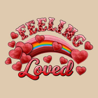 Feeling Loved Valentine's Day Heavyweight Sweatshirt | Teevron