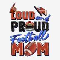 Loud And Proud Football Mom Urban Heavy Tee | Teevron