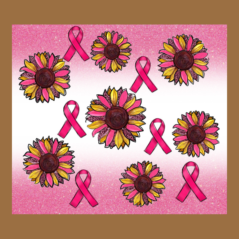 Breast Cancer Awareness Sunflower Vintage Tee by RanaPortraitStore | Teevron