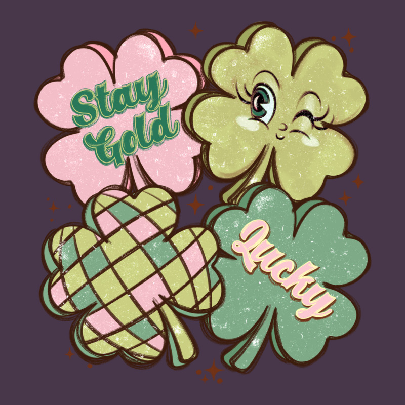 St Patricks Day Clover Heavyweight Hoodie by MaliasSmallBusiness | Teevron
