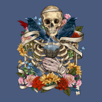 Flower Boho Skull Skeleton Vintage Hoodie | Teevron