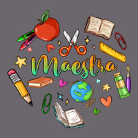 Maestra Teacher Heart Doodle Premium Sweatshirt | Teevron