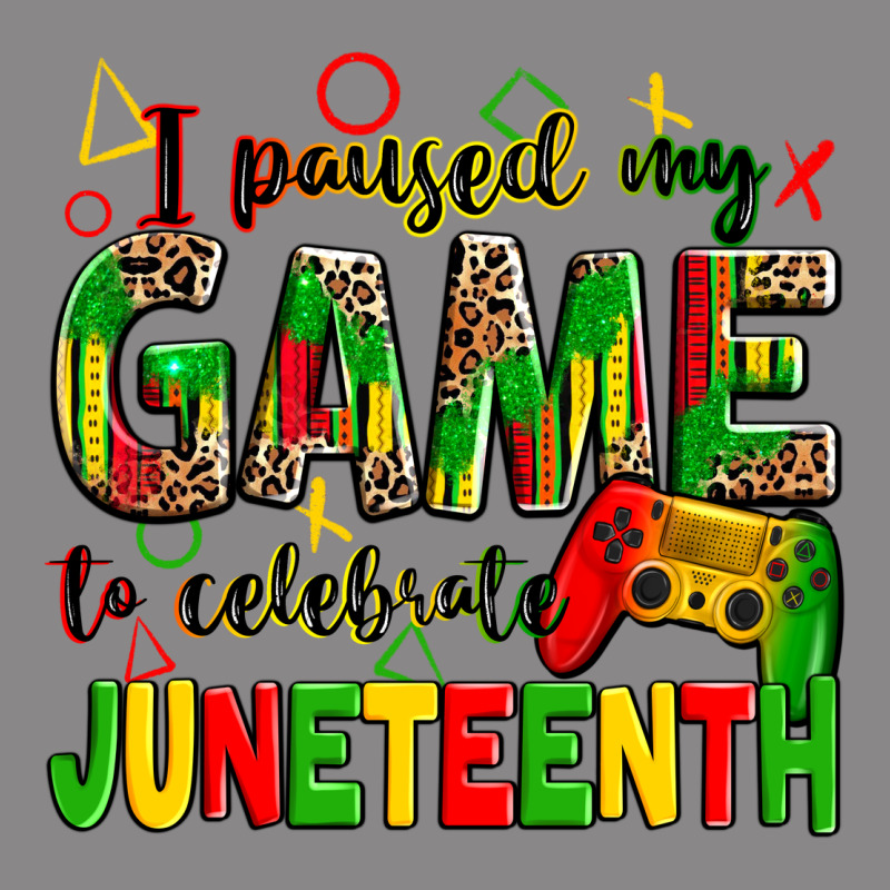 I Paused My Game To Celebrate Juneteenth Vintage Tee by Zillion Design Studio | Teevron