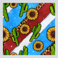Western 4th Of July Seamless Pattern Zipper Hoodie | Teevron