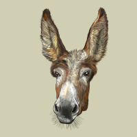 American Mammoth Jackstock Donkey  Face Heavy Core Tee | Teevron