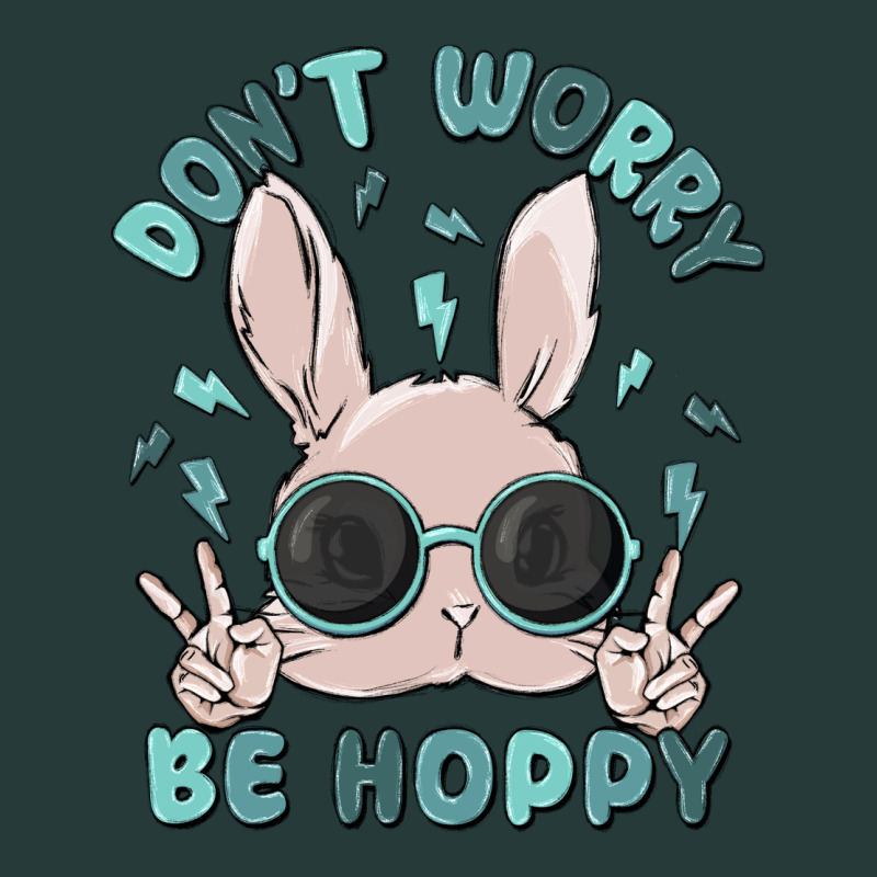 Don't Worry Be Hoppy Premium Sweatshirt by MaliasSmallBusiness | Teevron