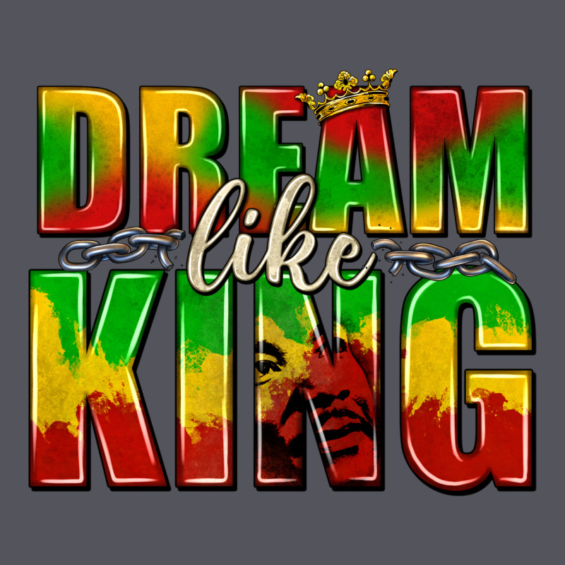 Dream Like King With Crown Vintage Hoodie by texasbilliewilder | Teevron