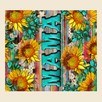 Mama Wıth Sunflowers And Gemstone Premium Tee | Teevron
