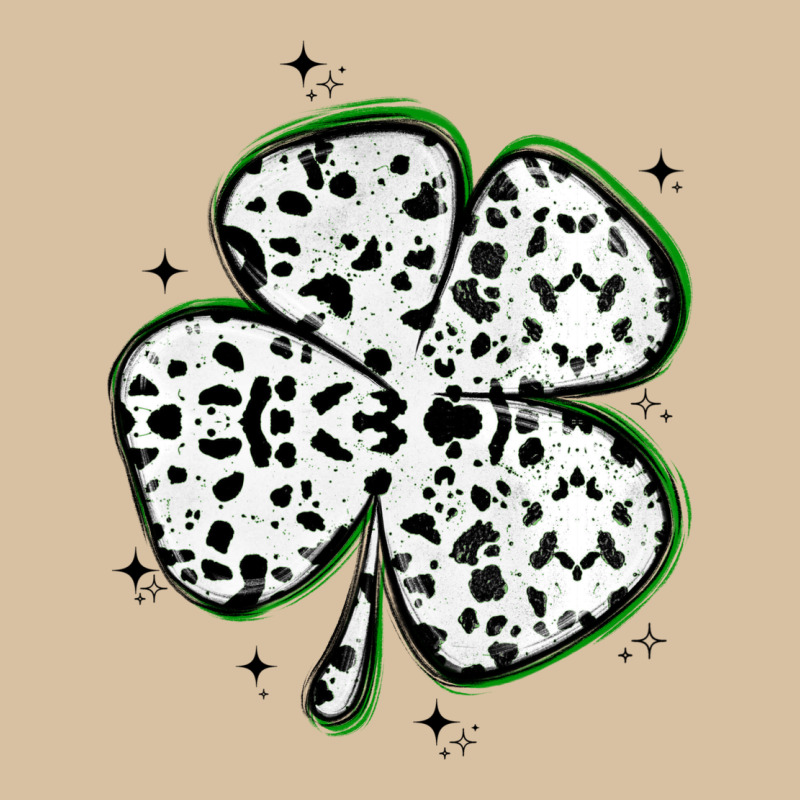 Four Leaf Clover Dalmatian Print Grunge Heavyweight Hoodie by MaliasSmallBusiness | Teevron