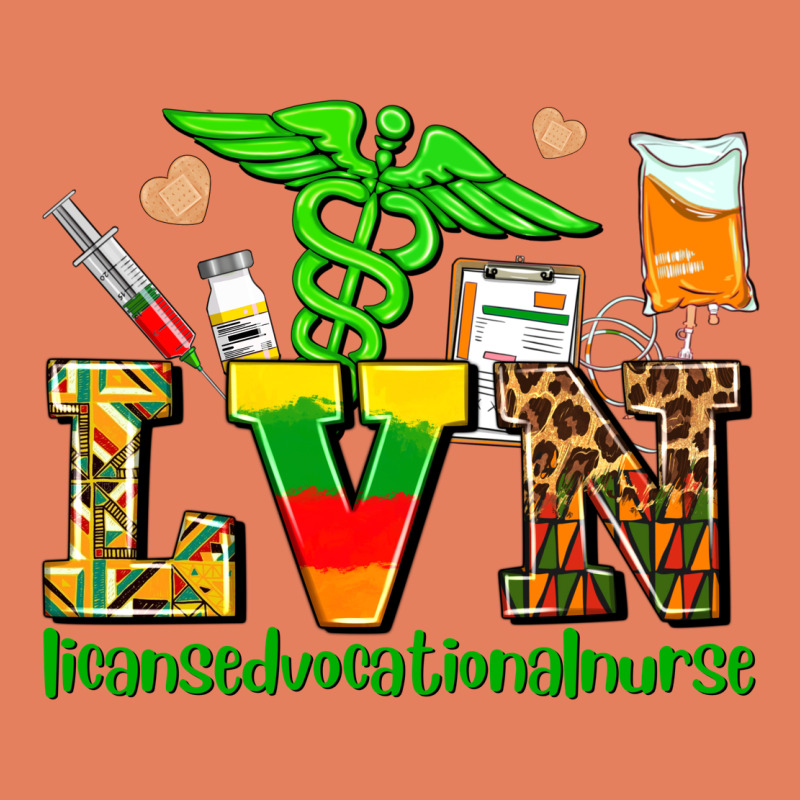 Lvn Juneteenth Licensed Vocational Nurse With Croc Classic Tee by AdoDesignShop | Teevron