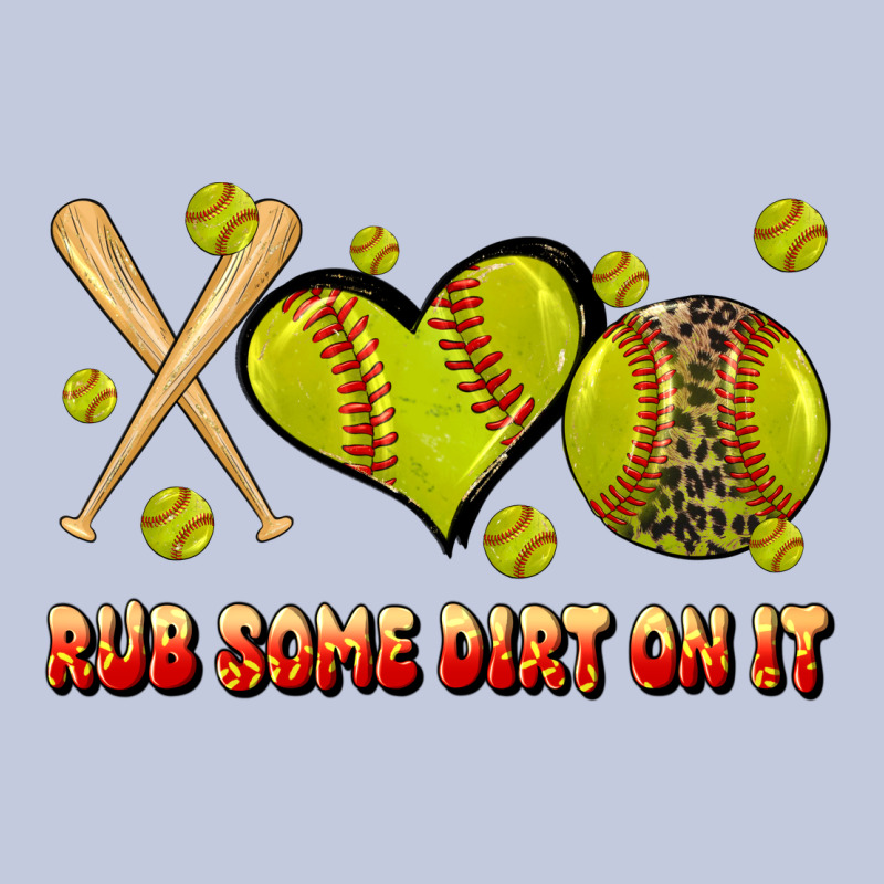 Rub Some Dirt On It Softball Long Sleeve Tee by JahusDesignShop | Teevron