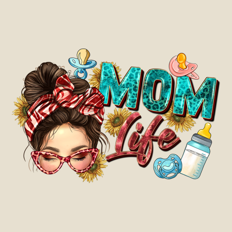 Mom Life Urban Heavy Tee by Zillion Design Studio | Teevron