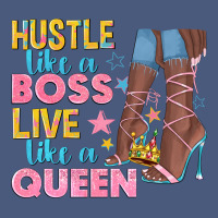 Hustle Like A Boss Live Like A Queen Vintage Hoodie | Teevron