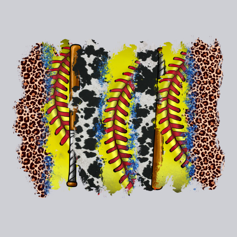 Softball Brushstroke Heavyweight Sweatshirt by Zillion Design Studio | Teevron