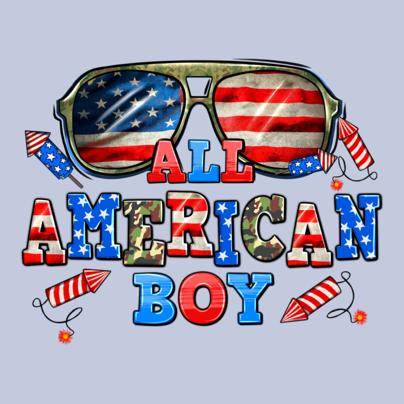 All American Boy Long Sleeve Tee by AdoDesignShop | Teevron