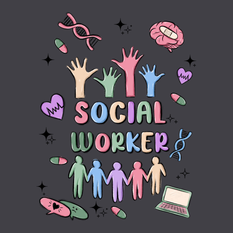 Social Worker Heavyweight Hoodie by MaliasSmallBusiness | Teevron