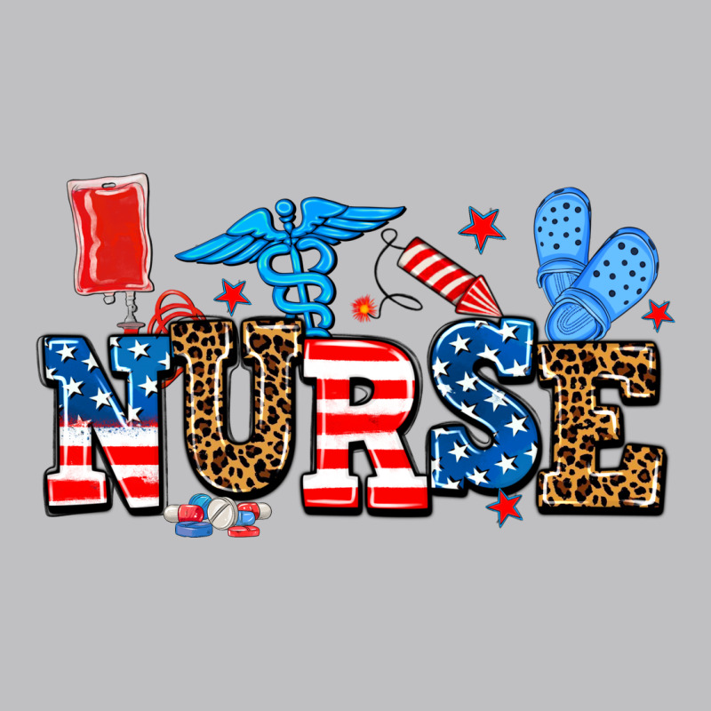 Usa Nurse Long Sleeve Tee by AdoDesignShop | Teevron